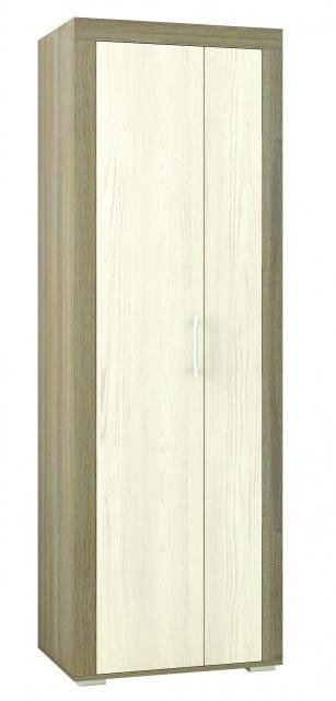 Модульная Прихожая «Галант» - Шкаф платяной (Ясень шимо / Сосна скандинавия) - Модульная Прихожая «Галант» - Шкаф платяной (Ясень шимо / Сосна скандинавия)